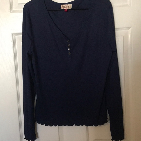 SO Tops - 🎀3/$12 - Navy blue long sleeve
